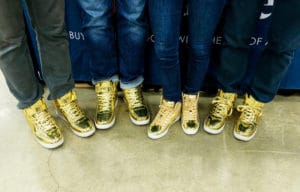 Gold Shoes